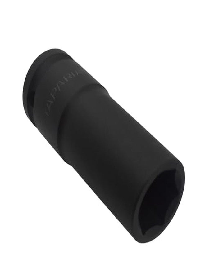 TAPARIA Deep Impact Socket IML 19H, 1/2" (12.7mm) Square drive size, Chrome-Molybdenum Steel for durability and long life, 6 Point Impact Socket for Automobile, Industrial, Construction, Professional - Image 2